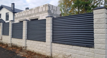 Столбы из бетона для забора своими руками