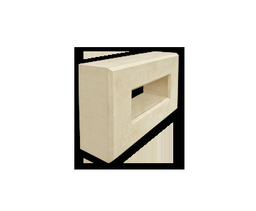Блок цокольный БЛ-Ц.528.312С, цвет желтый